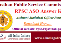 RPSC ASO Answer Key